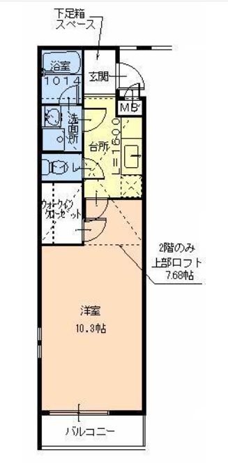 リバーサイド金岡 七番館 間取り