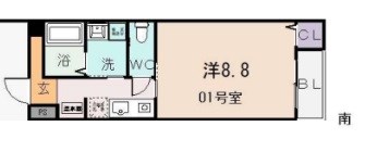 アムール八尾本町 間取り