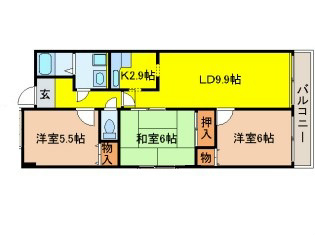 アネックス太子堂 間取り