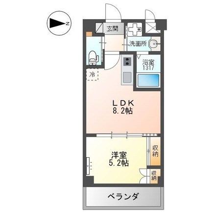 RIKI RESIDENCE 間取り