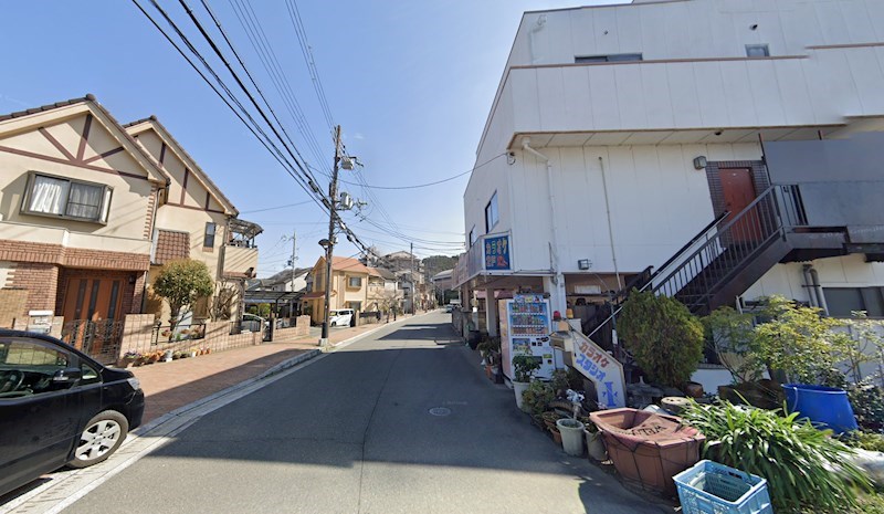 貸店舗・事務所　柏原市 旭ヶ丘３丁目　駐車スペース付き　一棟貸し キッチン
