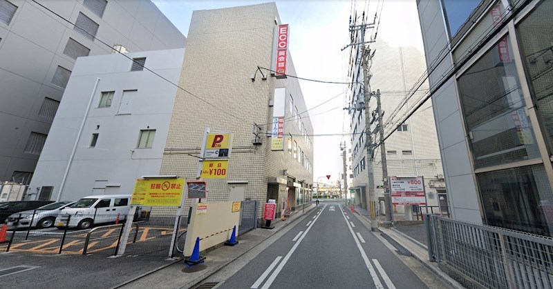 貸店舗・事務所　八尾市 光町２丁目　一括貸し　藤増興産ビル ベランダ