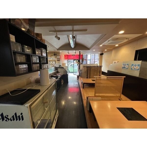 貸店舗・事務所　東大阪市 永和３丁目　広さ約２９坪　路面店　ちゃんこ料理屋跡 玄関