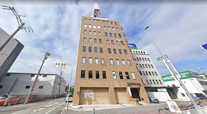 貸店舗・事務所　東大阪市 長田東３丁目 広さ約３７坪　トイレあり　飲食不可　東洋交易ビル 外観