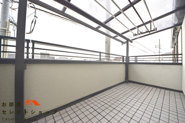 高安町南5丁目戸建て ベランダ