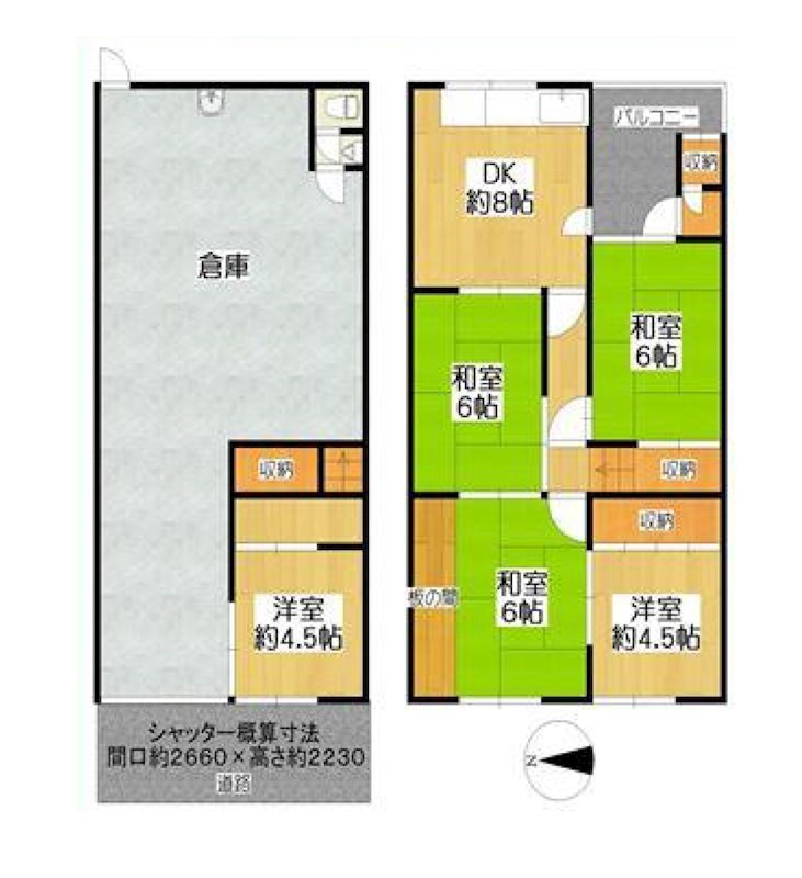 緑区大高町追風の貸倉庫付事務所の賃貸物件 | 愛知県の貸倉庫
