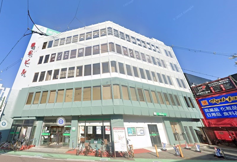 貸店舗・事務所　柏原市 清州１丁目　広さ約１５坪　豊永ビル 外観