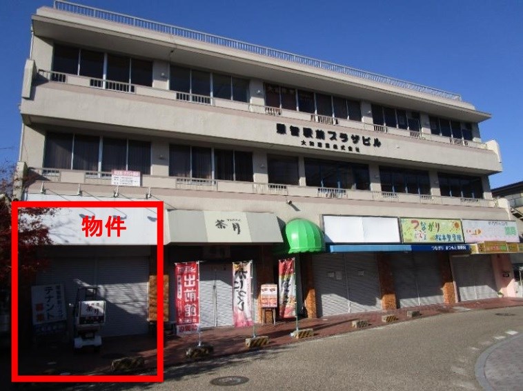 貸店舗・事務所　八尾市 曙川東１丁目 喫茶店跡　恩智駅前プラザビル　※居酒屋系・カレー系は出店不可 その他