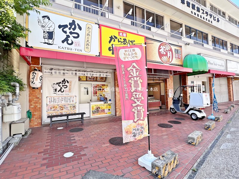 貸店舗・事務所　八尾市 曙川東１丁目 喫茶店跡　恩智駅前プラザビル　※居酒屋系・カレー系は出店不可 ベランダ