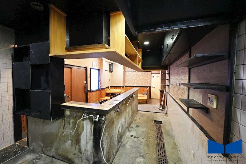 貸店舗・事務所　八尾市　山本町１丁目　広さ約９坪　飲食店跡　路面店　※重飲食可 風呂画像