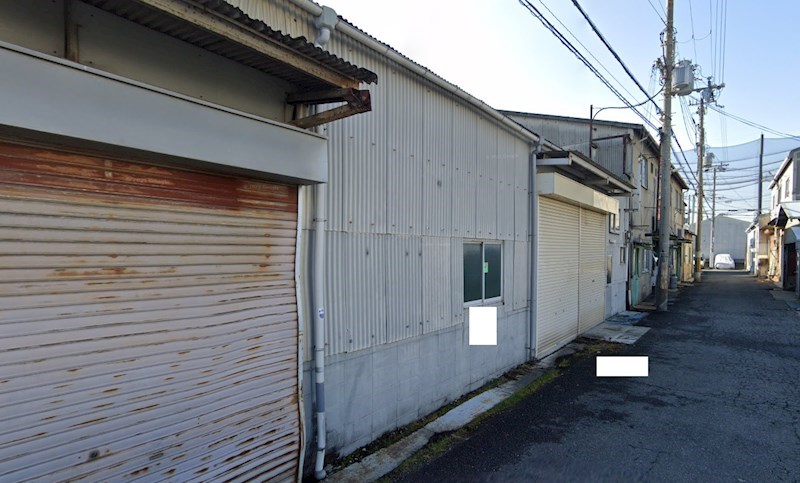 貸倉庫・事務所　八尾市 竹渕２丁目　広さ約４０坪　トイレあり　平屋建て　準工業地域　※浄化槽　笹野リース建物 キッチン