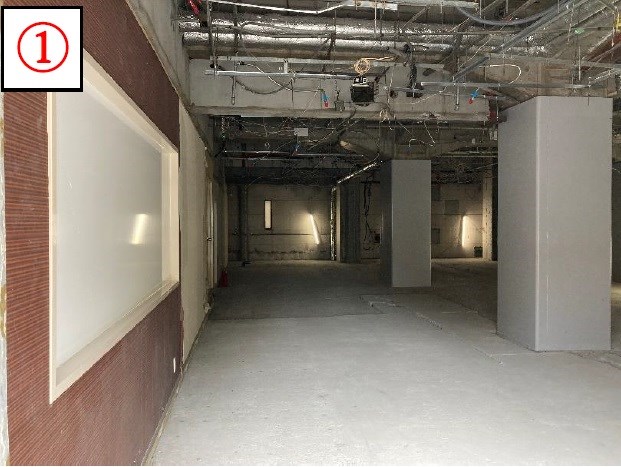 貸店舗・事務所　八尾市 北本町２丁目　広さ約８０坪　角区画　近鉄八尾駅高架下 その他
