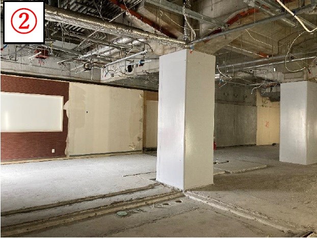 貸店舗・事務所　八尾市 北本町２丁目　広さ約８０坪　角区画　近鉄八尾駅高架下 その他