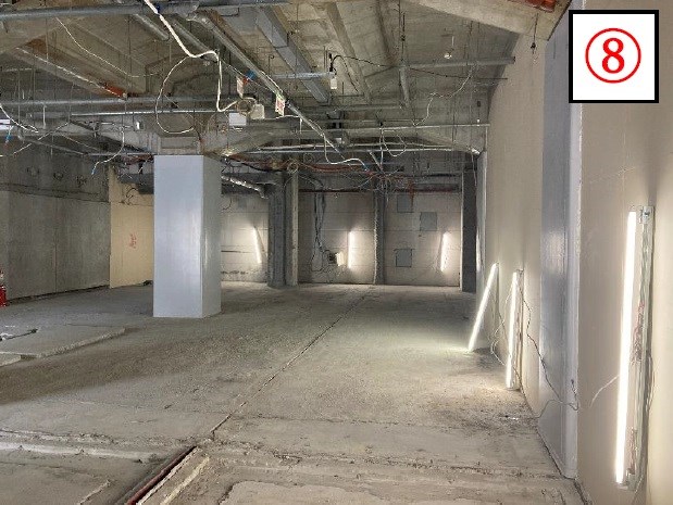 貸店舗・事務所　八尾市 北本町２丁目　広さ約８０坪　角区画　近鉄八尾駅高架下 その他