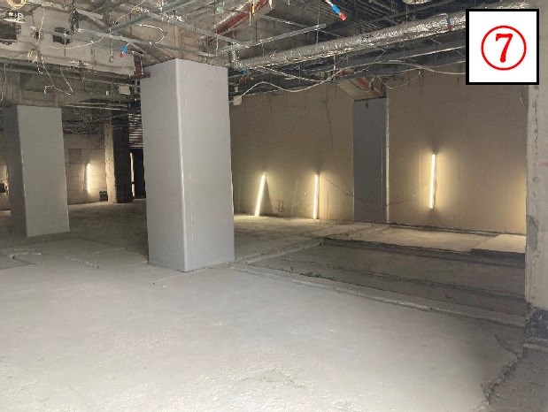 貸店舗・事務所　八尾市 北本町２丁目　広さ約８０坪　角区画　近鉄八尾駅高架下 その他