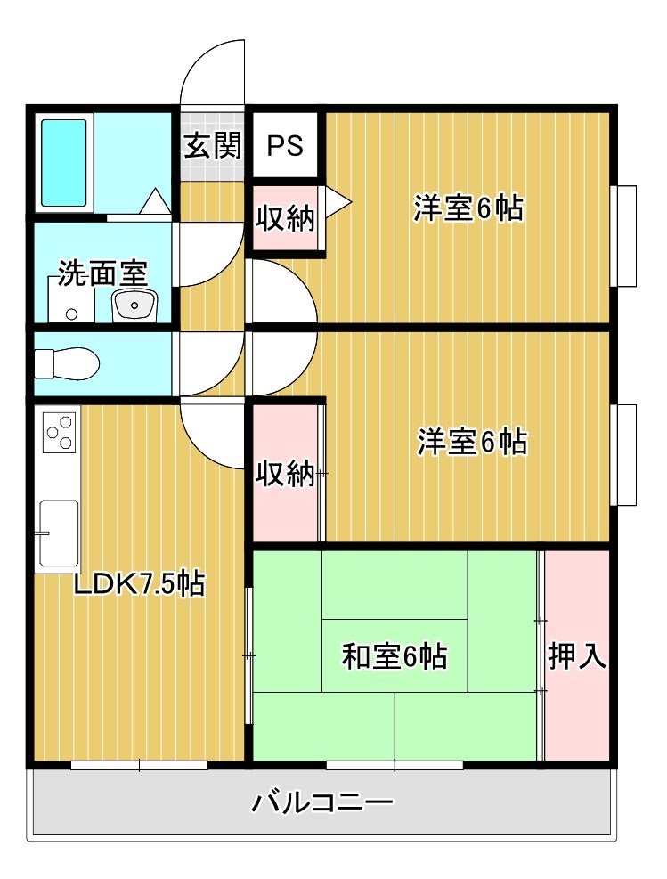 ガーデン成法 間取り