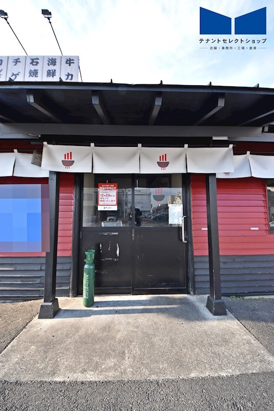 貸店舗・事務所　八尾市 天王寺屋２丁目　広さ約３３坪　駐車場１２台分あり　飲食店跡　ロードサイド その他