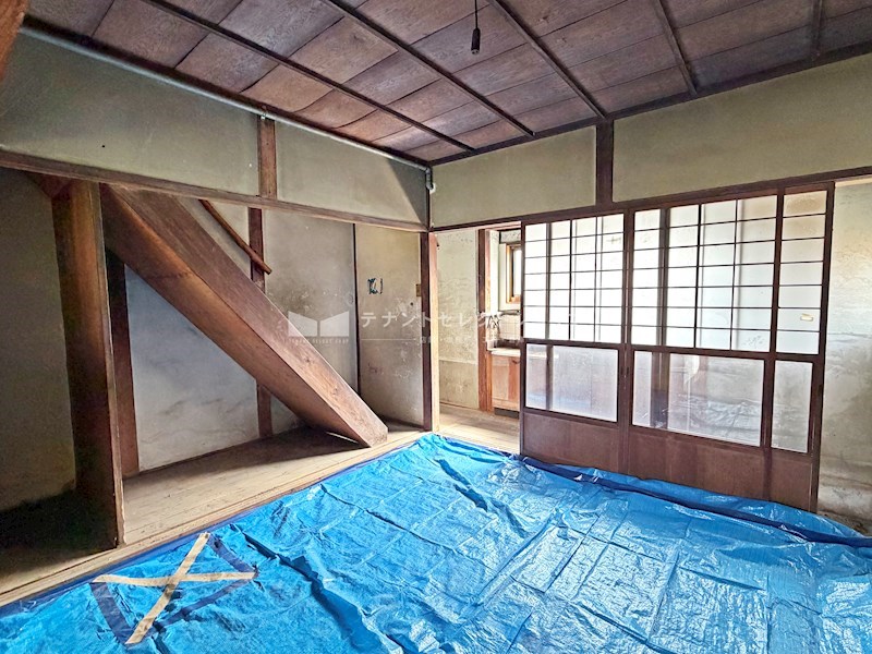 貸店舗・事務所　八尾市 東本町２丁目　広さ延べ約２４坪　一戸建て　東本町二丁目テナント　※飲食店相談可 キッチン