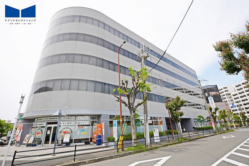 貸店舗・事務所　八尾市 若林町１丁目　広さ約３８坪　EVあり　八尾南駅前ビル 外観