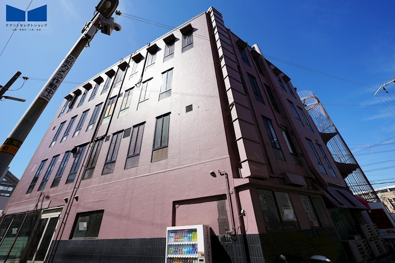 貸店舗・事務所 八尾市 志紀町3丁目 広さ約13坪 EVあり 松井志紀駅ビル 外観