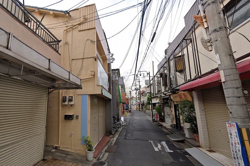 貸店舗・事務所　八尾市 山本町南１丁目　広さ延べ約７坪　飲食店可　近隣商業地域　貸店舗 キッチン
