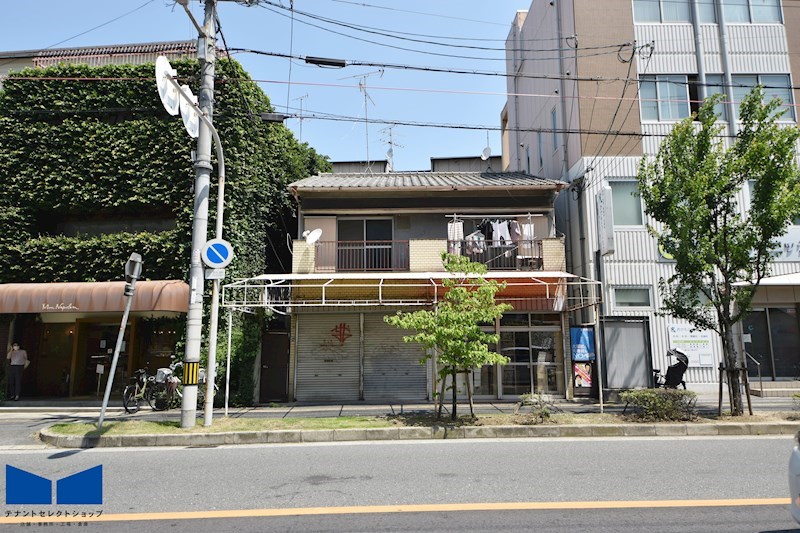 貸店舗・事務所 八尾市 山本町南1丁目 広さ延べ約19坪 路面店 亀井店舗 外観
