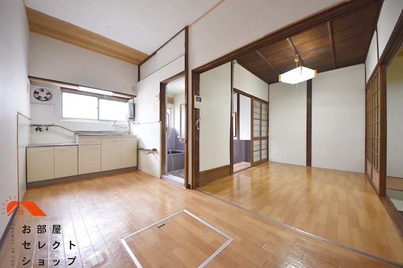 竹渕東3丁目連棟平屋 リビング