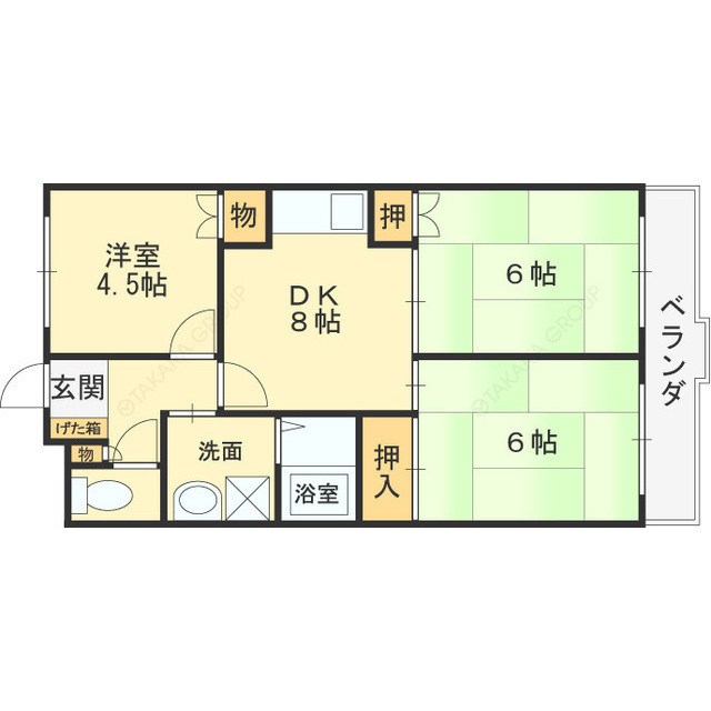 ヴァンベール 間取り
