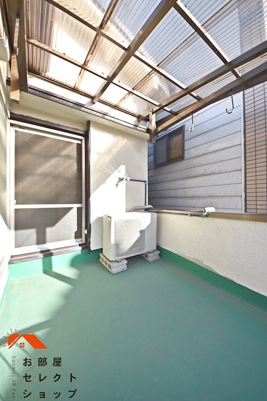 西山本町5丁目５DK戸建て ベランダ