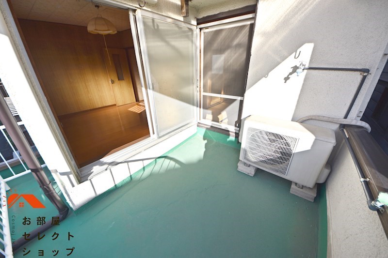 西山本町5丁目５DK戸建て ベランダ