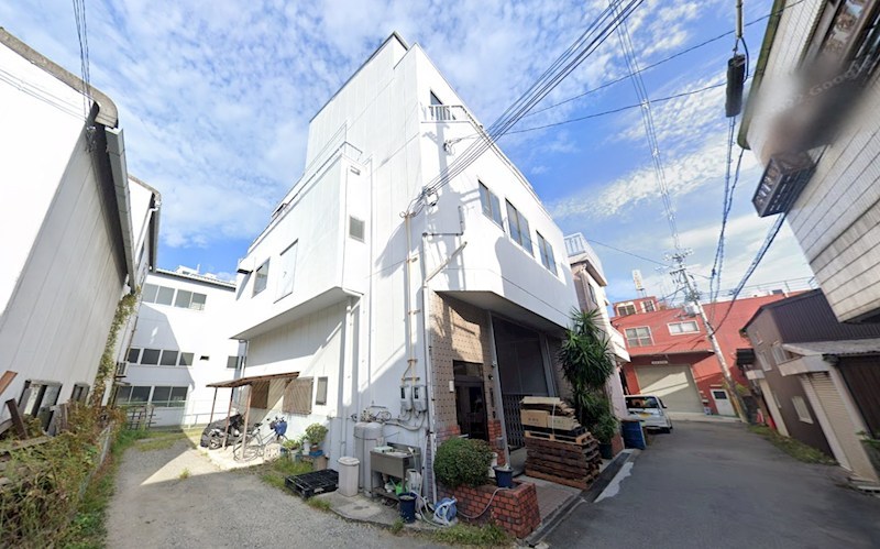 貸工場・倉庫 八尾市 太田新町7丁目 広さ延べ約96坪 大型リフトあり 準工業地域 太田新町7丁目工場 外観