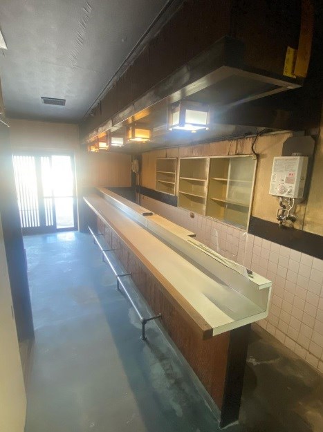 貸店舗・事務所　東大阪市 永和１丁目　広さ約１７坪　店舗付き住宅 リビング