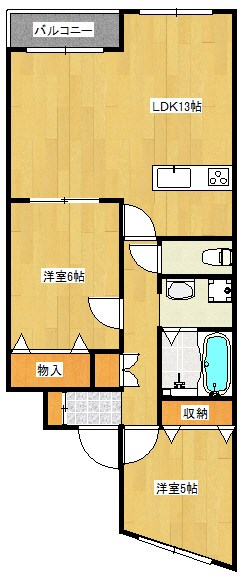 カサクレスト 間取り
