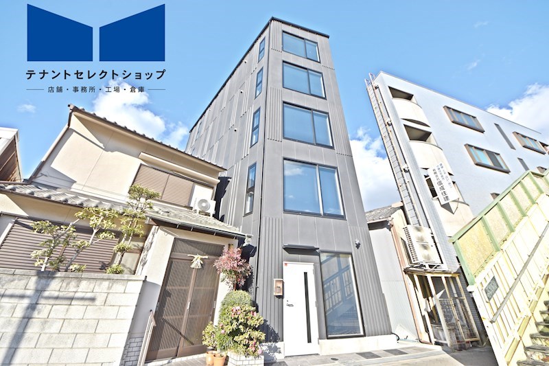 貸店舗・事務所　平野区本町5丁目　広さ約10坪　EVあり　トイレあり　ワンフロア貸し　 外観