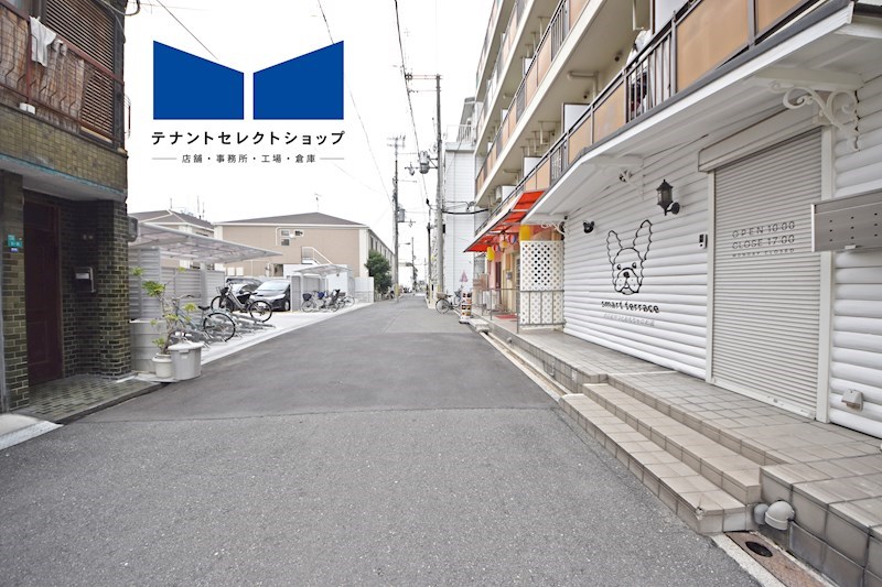 貸店舗・事務所　大阪市 平野区加美北１丁目　広さ約６坪　スナック跡　路面店　角区画　フローララポルテ その他