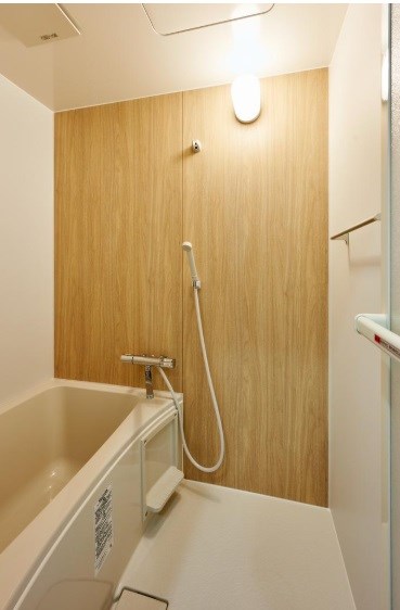 貸店舗・事務所　大阪市　平野区加美東1丁目　【新築】　広さ延べ約２５坪　トイレあり　平野加美ガレージハウス 風呂画像