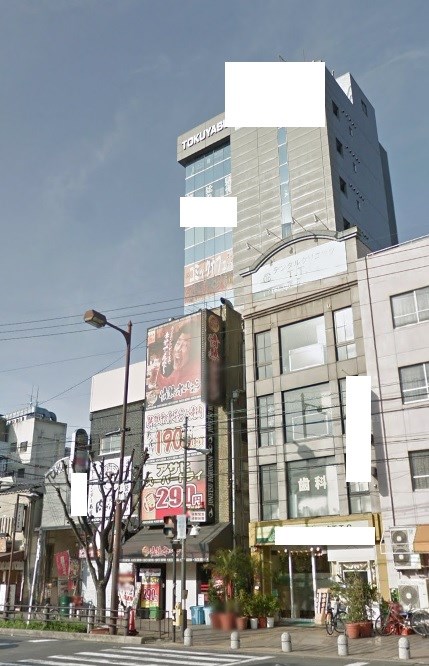 貸店舗・事務所　東大阪市 長堂１丁目　広さ約４５坪　EV付き　飲食不可　トクヤスビル リビング