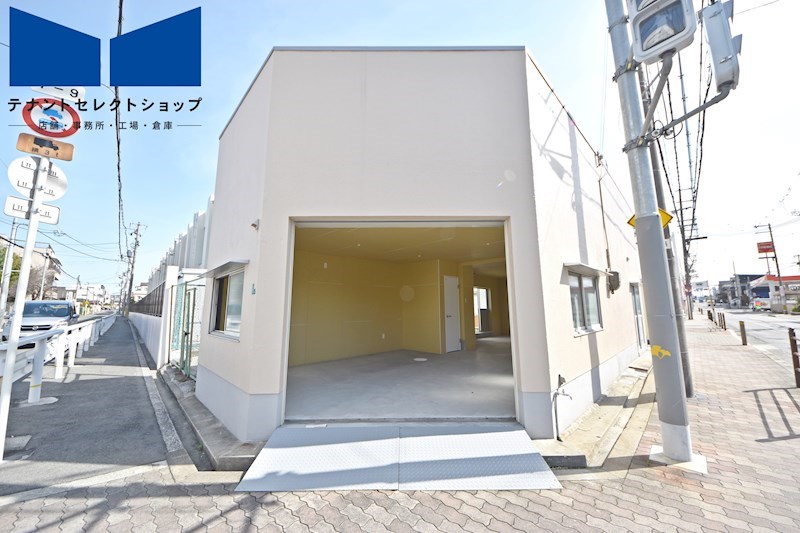 貸店舗・事務所　大阪市平野区 瓜破５丁目　広さ約１４坪　トイレあり　角地　重飲食可 外観