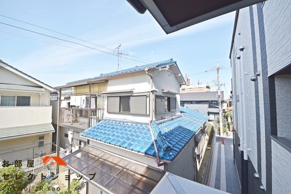 クレスト高安 眺望