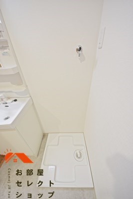 クレスト高安 洗面所