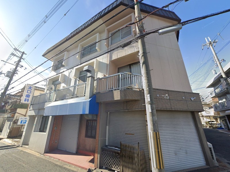 貸店舗・事務所　大阪市平野区 長吉六反３丁目　広さ延べ約３０坪　路面店　店舗付き住宅 外観