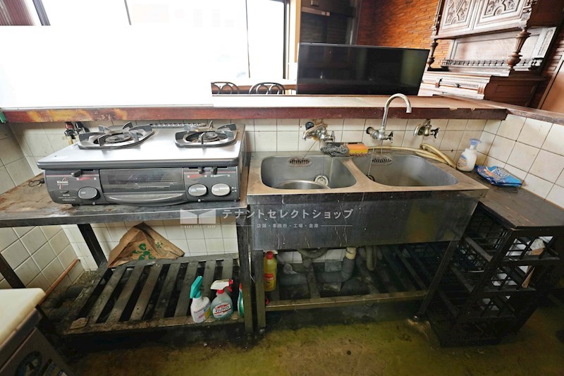 貸店舗・事務所　八尾市 弓削町１丁目 広さ約１３坪　飲食店可　路面店　ロードサイド ベッドルーム
