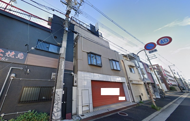 貸店舗・事務所　東大阪市 太平寺１丁目　広さ延べ４５坪　フルリフォーム済　太平寺１丁目住居付店舗 玄関