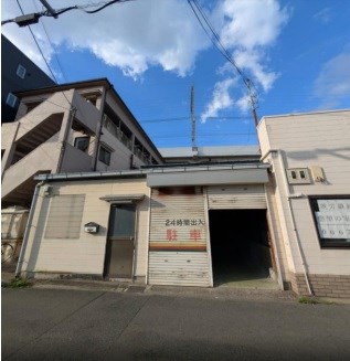 貸工場・倉庫　東大阪市 荒川３丁目　広さ延べ約３７坪　トイレ・キッチン台あり　布施倉庫事務所 外観