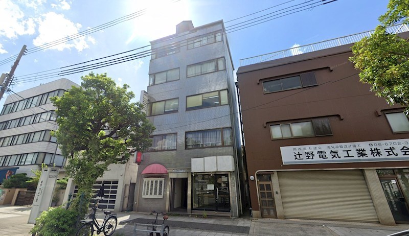 貸店舗・事務所 大阪市平野区 背戸口4丁目 広さ約6坪 トイレあり 内環状線沿い 重飲食不可 キューブ平野 外観