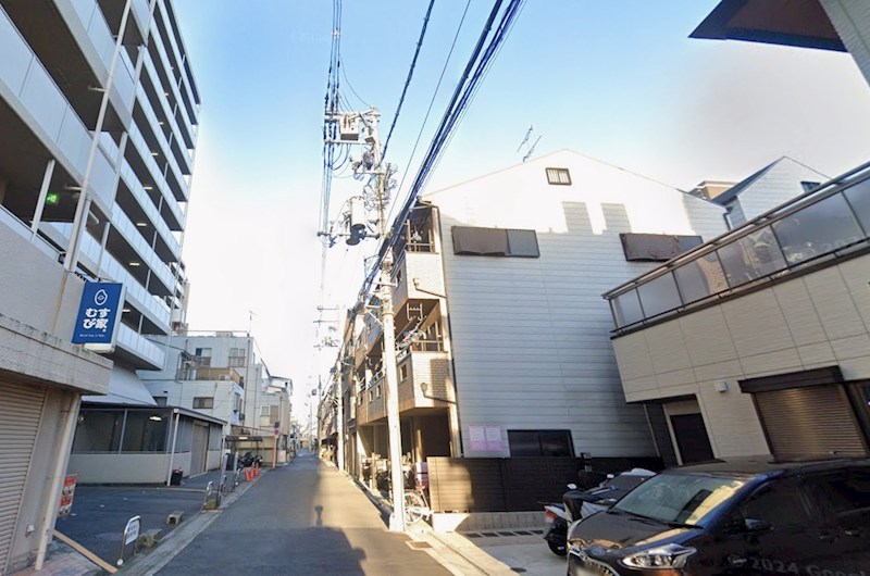 貸店舗・事務所　東大阪市 菱屋西５丁目　広さ約５７坪　トイレあり　万葉ハイツ小阪菱屋西1階貸事務所 キッチン