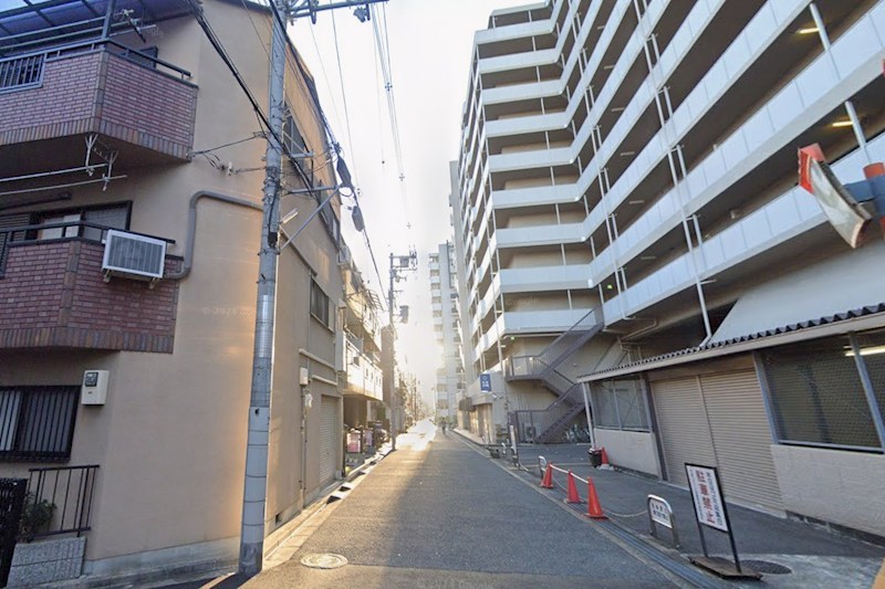 貸店舗・事務所　東大阪市 菱屋西５丁目　広さ約５７坪　トイレあり　万葉ハイツ小阪菱屋西1階貸事務所 ベッドルーム