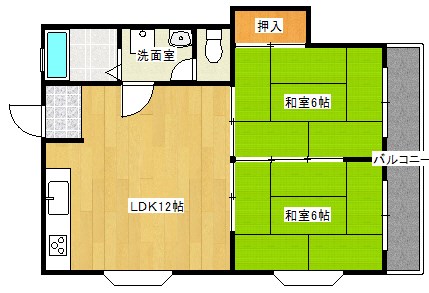 ニュータウン中田 間取り