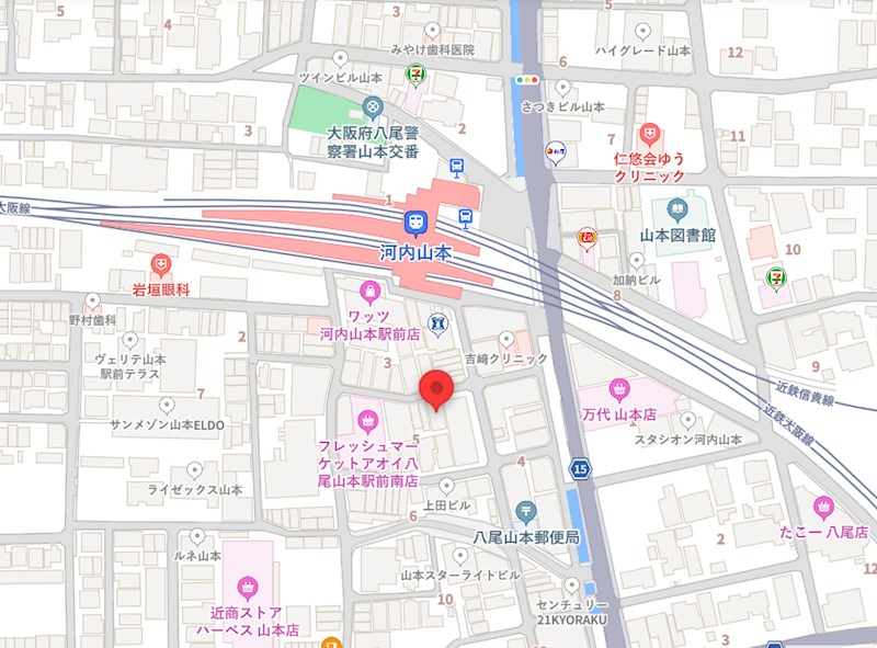 貸店舗・事務所　八尾市 山本町南１丁目　広さ約３０坪　路面店　山本南商店街内 その他