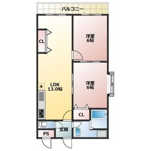 北本町プラザⅠ 間取り